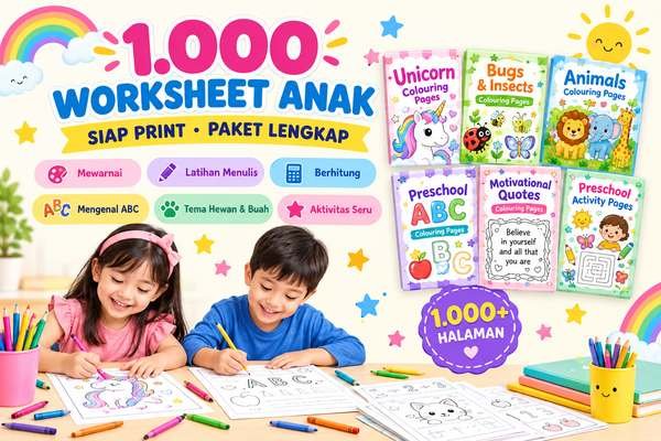 worksheet anak